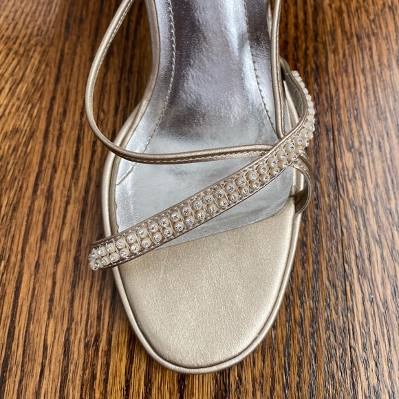 Del Garda Heel Sandals - Sz 6.5 - Picture 15 of 16